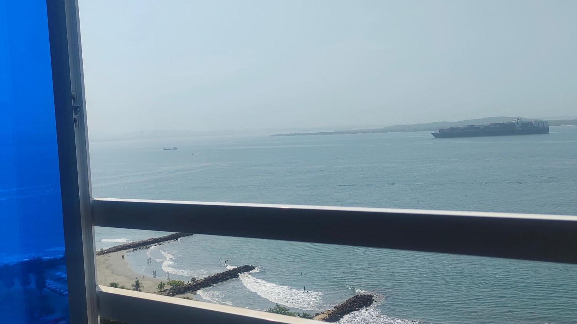 Vista Al Mar Con Balcon Apartamento Cartagena