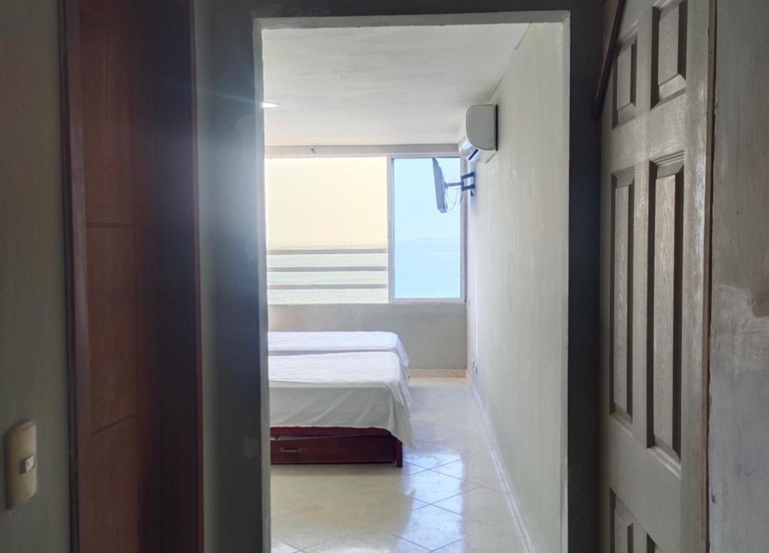 Apartamento Vista Al Mar Con Balcon Cartagena