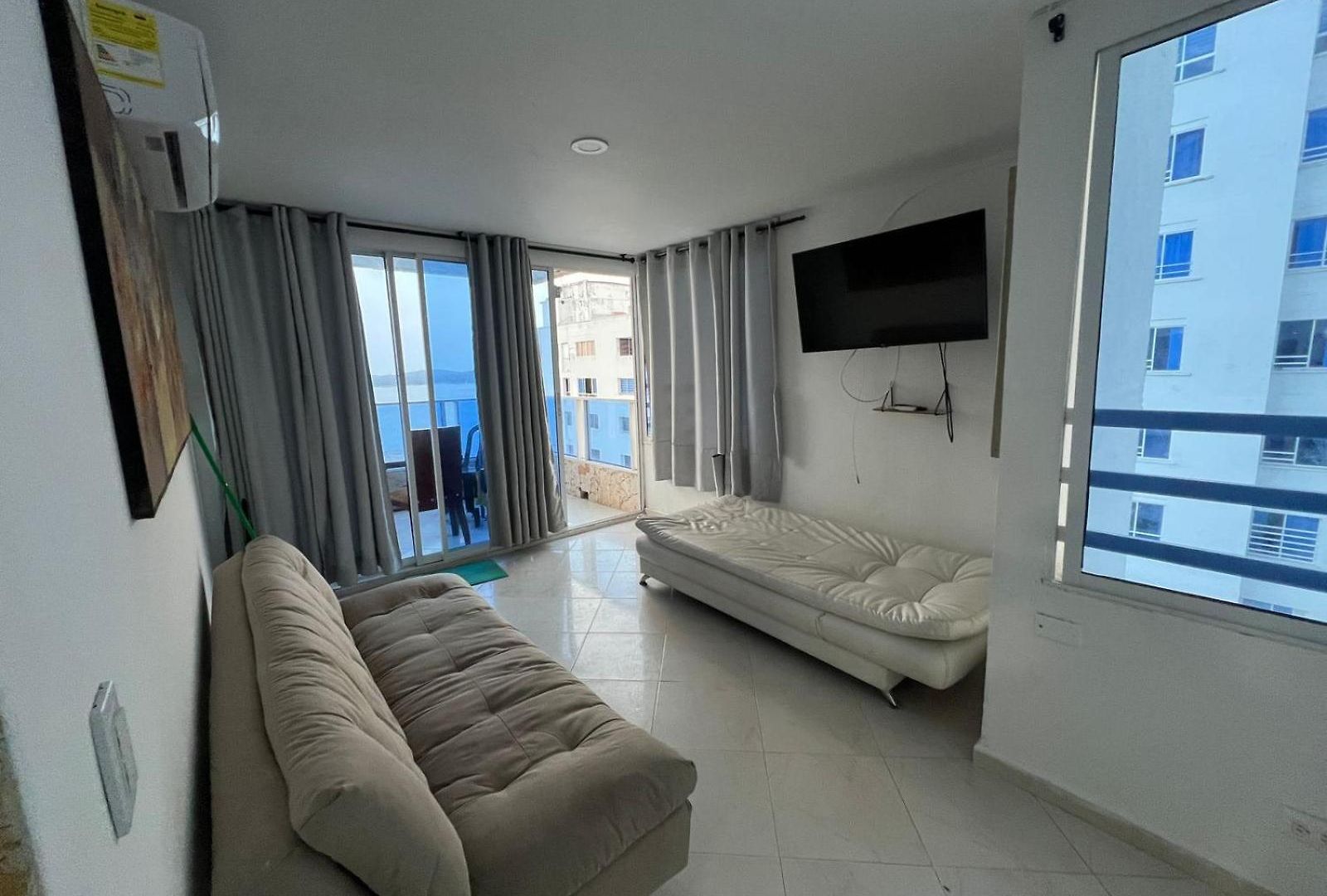 Vista Al Mar Con Balcon