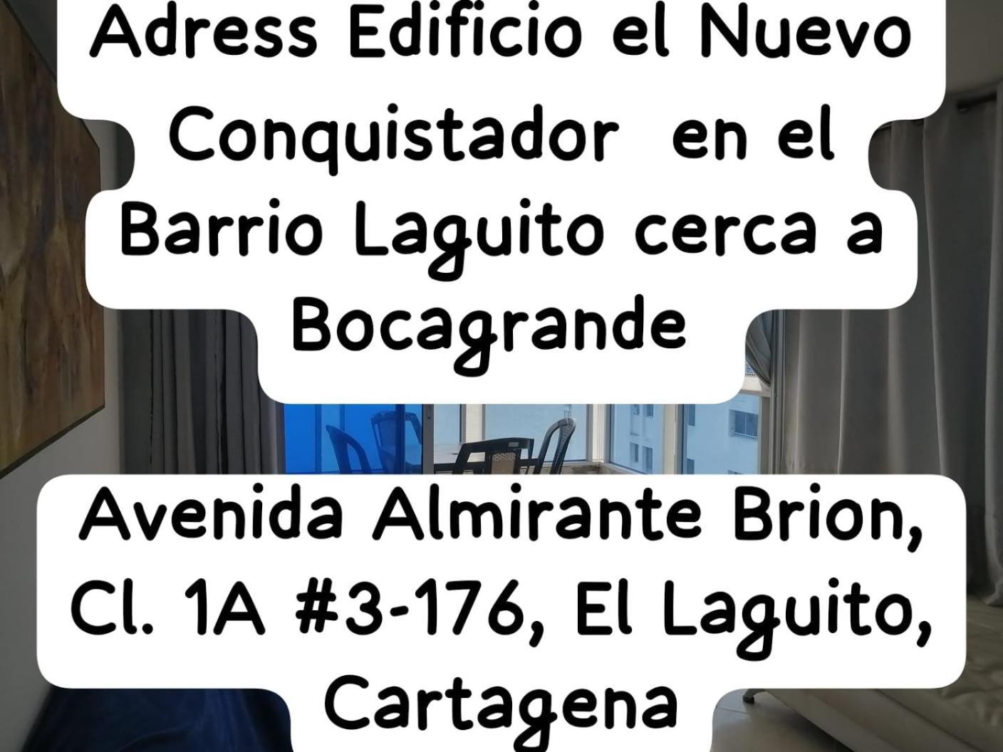 Apartamento vista al mar con balcon